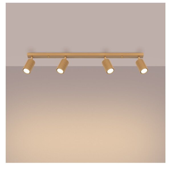 Lampa punktowa w kolorze złota 6,5x81 cm Gleam – Sollux