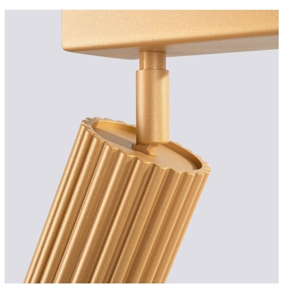 Lampa punktowa w kolorze złota 6,5x45 cm Gleam – Sollux