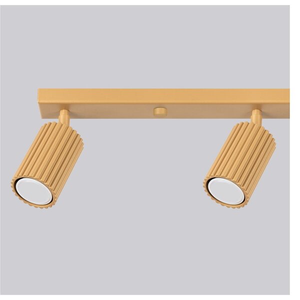 Lampa punktowa w kolorze złota 6,5x81 cm Gleam – Sollux