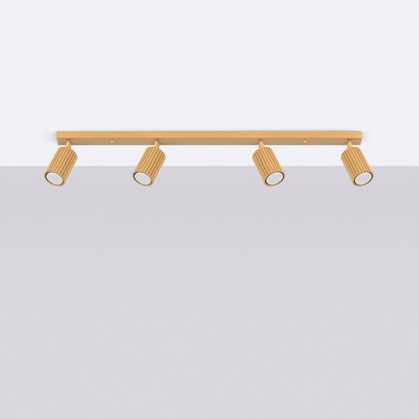 Lampa punktowa w kolorze złota 6,5x81 cm Gleam – Sollux