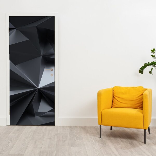 Fototapeta na drzwi - Abstrakcja geometryczna (95x205cm)