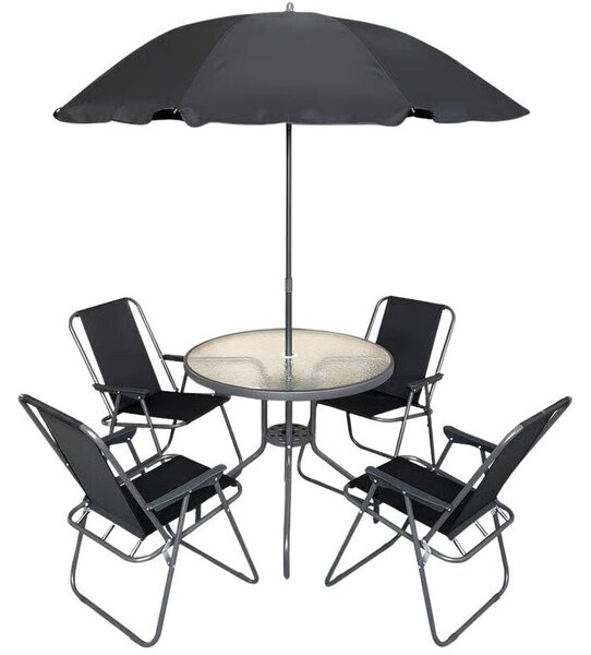 Zestaw mebli ogrodowych PATIO Makasar 47560 Antracytowy