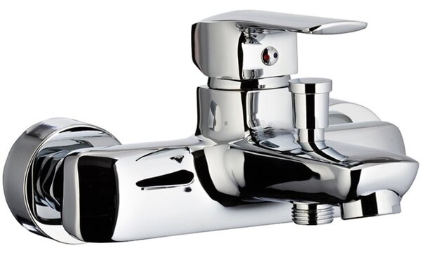 Bateria wannowa natynkowa KFA ARMATURA Aquamaryn 4614-010-00 Chrom