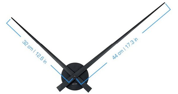 Zegar ścienny ø 77,5 cm Little Big Time – Karlsson