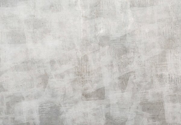 Fototapeta - Pociągnięcia pędzlem na betonie (196x136 cm)