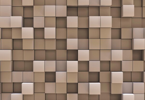 Fototapeta - Drewniane kostki (196x136 cm)