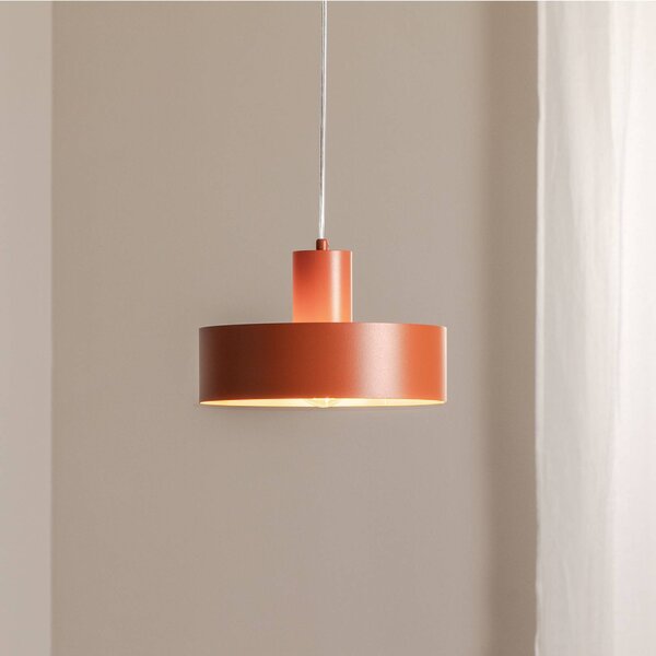 Lampa wisząca Rif M SIGMA, możliwość ściemniania, czerwony, salon / jadalnia, metal, nowoczesny