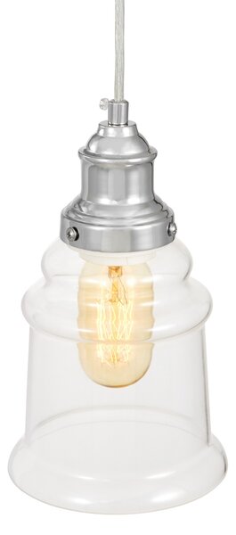 LAMPA ŚCIENNA KINKIET LOFTOWY CHROMOWANY MOLETTI W1