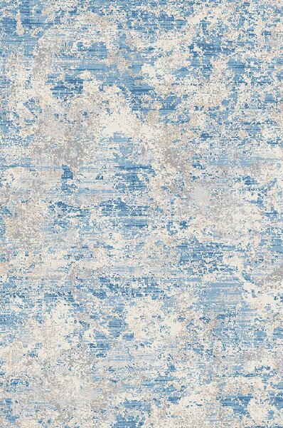 Niebieski dywan w stylu nowoczesnym - Izos 7X