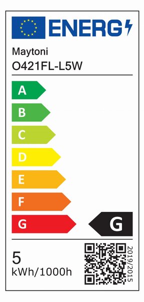 HARZ słupek ogrodowy 80cm LED 5W 3000K IP65 biały