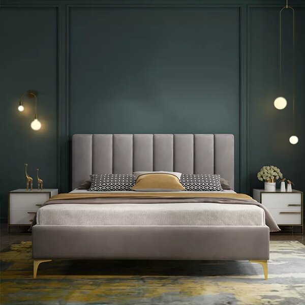 Łóżko 180x200 Tapicerowane CASALINI | Tkaniny i Kolory Do Wyboru