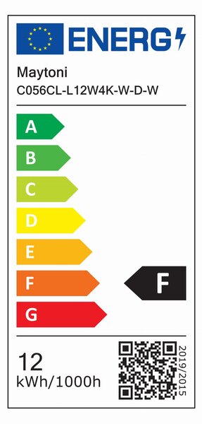 FOCUS LED 12W 4000K DIM tuba biała natynkowy możliwość ściemniania