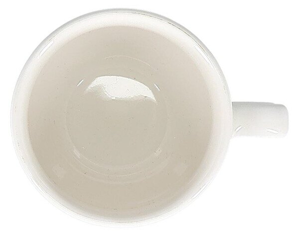 Jasnoszara porcelanowa filiżanka do cappuccino 200 ml Nuance – BonBistro