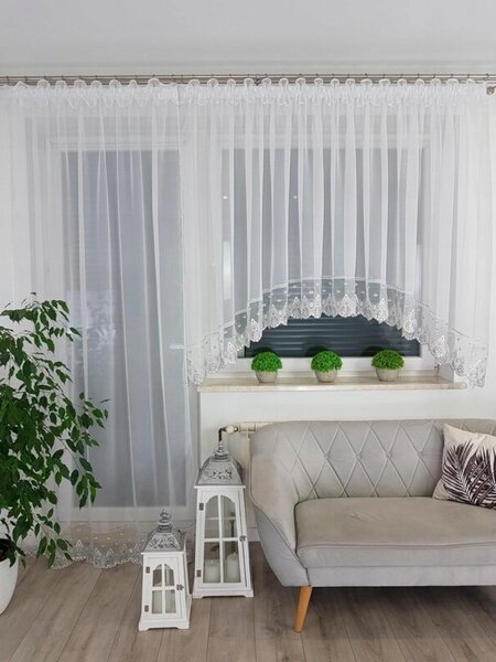 Komplet firan, firany na okno balkonowe