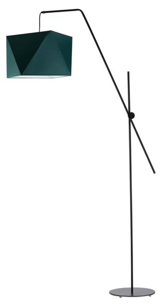 Lampa stojąca podłogowa przegubowa regulowana z abażurem diament MODERN