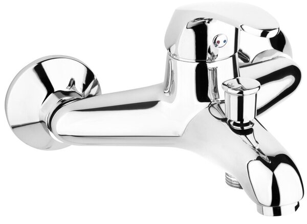 Bateria wannowa natynkowa KFA ARMATURA Krzem 4214-010-00 Chrom