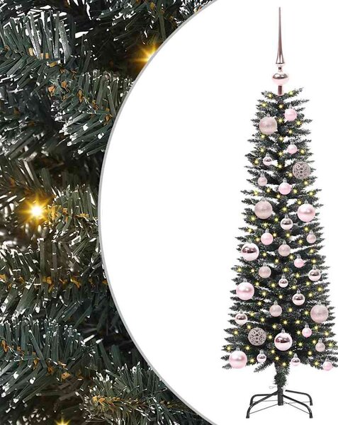 Sztuczna choinka z podstawą Zielony 120 cm PVC, plastik i stal