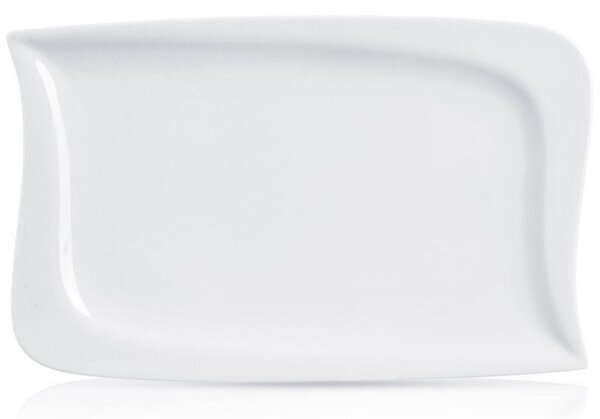 Talerz do serwowania porcelanowy MONA 28x18 cm