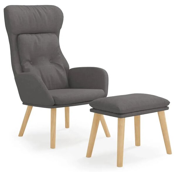 Ciemnoszary fotel wypoczynkowy Z2-T40
