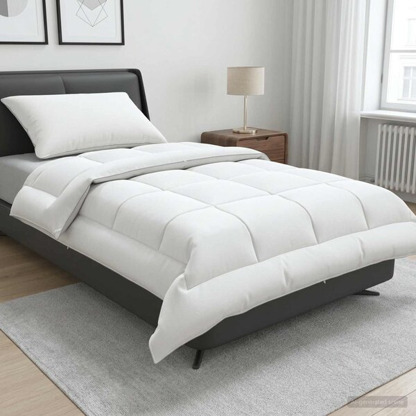 Zestaw kołdry i poduszek 2 pcs 137x200 cm Lato 200 GSM Wełna