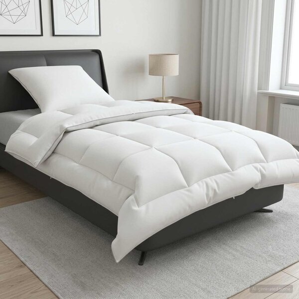 Zestaw kołdry i poduszek 2 pcs 135x200 cm 4 pory roku 300 GSM