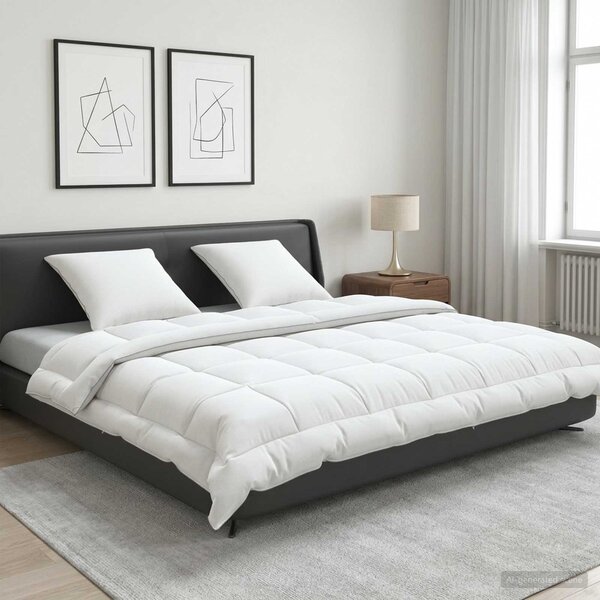 Zestaw kołdry i poduszek 3 pcs 200x200 cm Lato 200 GSM Wełna