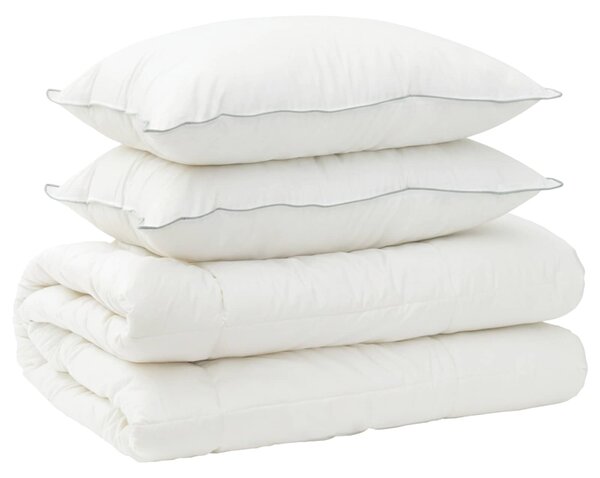 Zestaw kołdry i poduszek 3 pcs 200 x 200 cm 4 pory roku 300 GSM