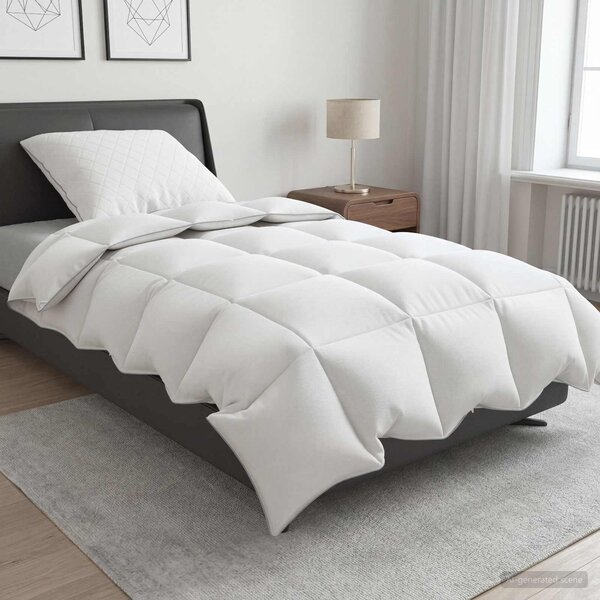 Zestaw kołdry 90% z gęsiego puchu FULDA 2 pcs 135 x 200 cm