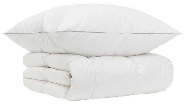 Zestaw kołdry 90% z gęsiego puchu FULDA 2 pcs 135 x 200 cm