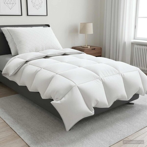 Zestaw kołdry 90% z gęsiego puchu FULDA 3 pcs 135 x 220 cm Zima