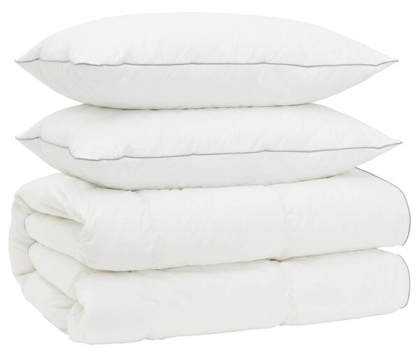 Zestaw kołdry 90% z gęsiego puchu FULDA 3 pcs 140 x 220 cm