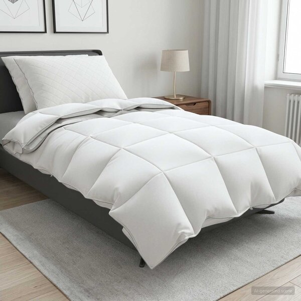 Zestaw kołdry 90% z gęsiego puchu FULDA 3 pcs 140 x 220 cm