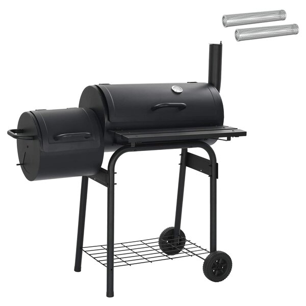 Grill na świeżym powietrzu 103 x 60 x 113 cm Stal Czarny