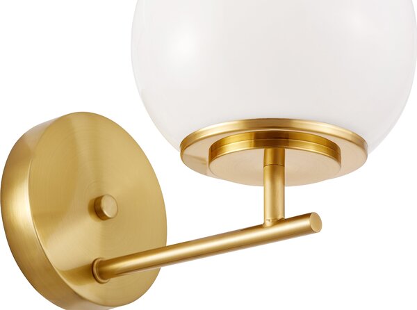 LAMPA ŚCIENNA KINKIET GLAMOUR MOSIĘŻNA ALTONA
