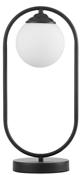 NOWOCZESNA LAMPA BIURKOWA CZARNA VERO W1