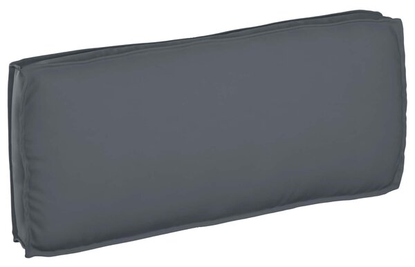 Poduszka Antracyt 120 x 50 x 12 cm Materiał Oxford