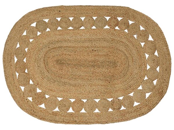 Dywany pokojowe naturalny 100 x 152 cm Juta