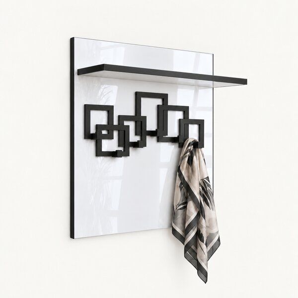 Wieszak ścienny 60 cm na ubrania, do przedpokoju | ArtD Home
