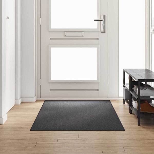 Chodnik dywanowy Ciemnoszary 100 x 250 cm 100% polipropylen
