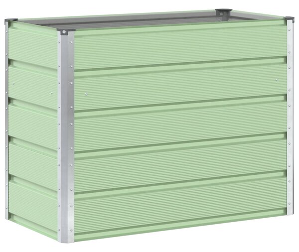 Donica Pastelowa Zieleń 100 x 50 x 77 cm Stal Galwanizowana