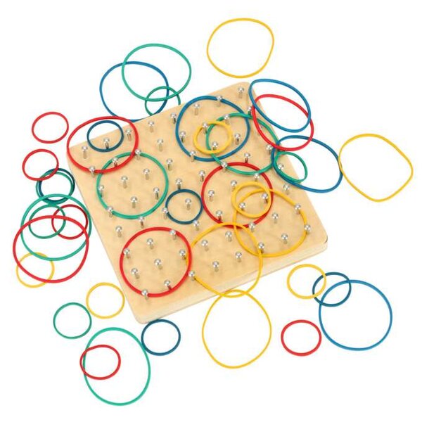 ČistéDřevo Tablica drewniana Geoboard