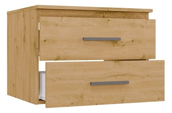 Wisząca szafka pod umywalkę 60 cm | Umeblowana.com