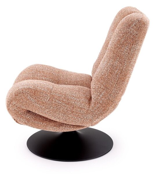 Cynamonowy fotel do salonu | Umeblowana.com
