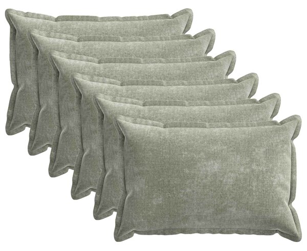 Poszewka na poduszkę 6 pcs HOUTEN zielony 50 x 80 cm