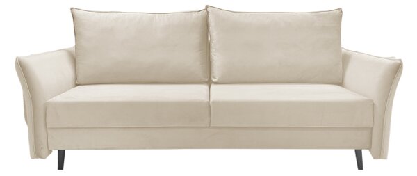 Sofa 3-osobowa COSIVO kanapa z funkcją spania beżowa