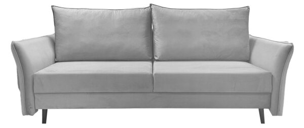 Sofa 3-osobowa COSIVO kanapa z funkcją spania szara