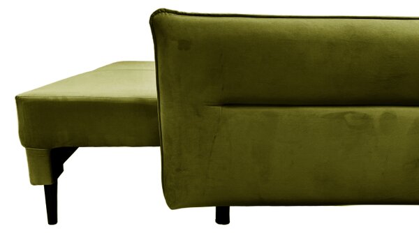 Sofa 3-osobowa COSIVO kanapa z funkcją spania zielona