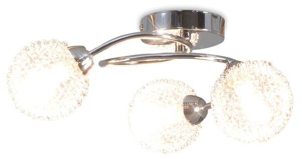 Lampa sufitowa na 3 żarówki LED G9, 120 W
