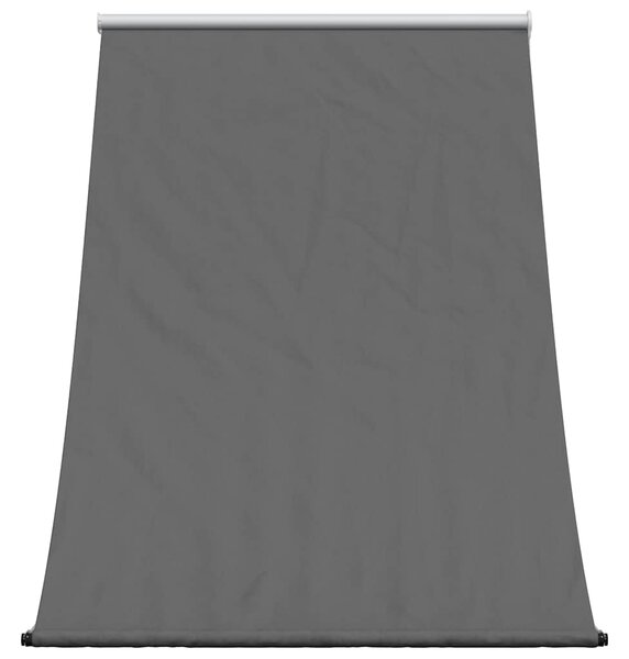 Markiza zwijana, 100x150 cm, antracytowa, tkanina i stal