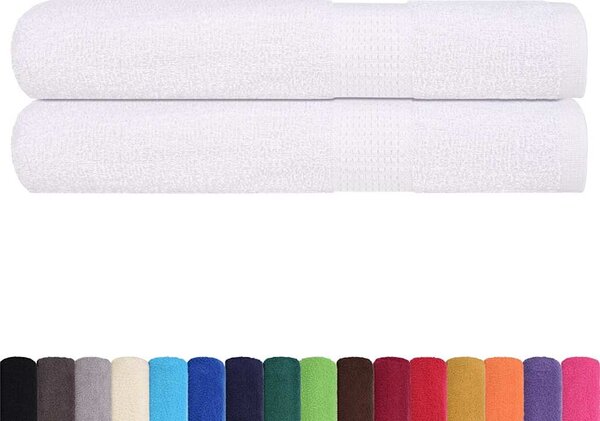 Ręczniki, FROGN, 2 szt., białe, 100x200 cm, 360 g/m²